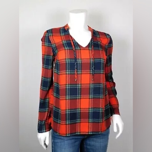 NAUTICA | Plaid Blouse - Picture 1 of 10